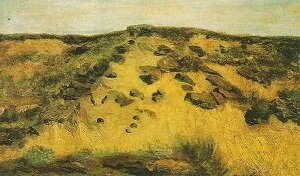 Винсент Ван Гог ранние работы. Дюны 1882г  ван-гог.рф